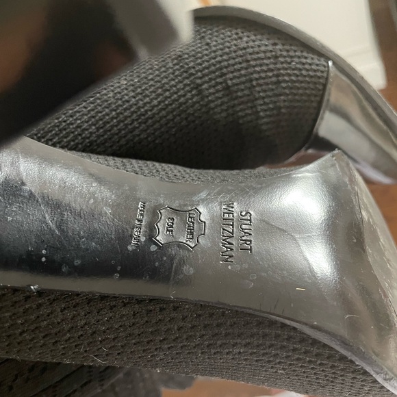 Stuart Weizmann tall embellished sock bootie - Picture 7 of 7